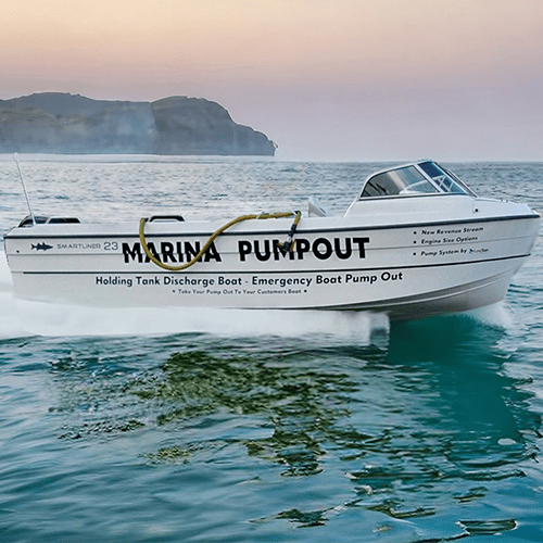 Marine Pump Out Boat, Peter Leonard